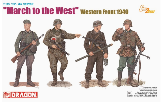  6703 1/35 March to the West Western Front 1940