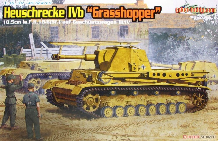 Dragon 6439 1/35  Heuschrecke IVb "Grasshopper" 10.5cm