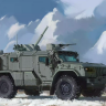 35028 1/35 K-4386 2S41 Drok 82mm Self Propelled Mortar + мет ствол