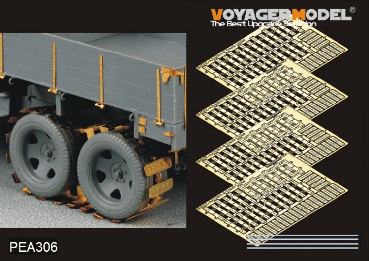 PEA306 WWII Soviet GAZ-AAA Cargo Track links (GP) 1/35 (MINIART 35136)