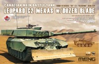TS-041 1/35 Leopard C2 Mexas w/ Dozer Blade Canadian Main Battle Tank  