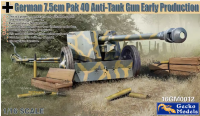 16GM0012 1/16 немецкая 7,5-см противотанковая пушка PaK 40