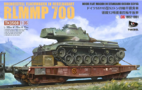 TK3508 1/35 Немецкая 52-тонная Ж/Д Платформа   R1mmp 700 (1952-1991)