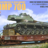 TK3508 1/35 Немецкая 52-тонная Ж/Д Платформа   R1mmp 700 (1952-1991)
