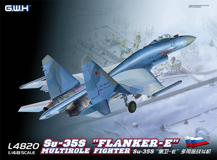 L4820 1/48 Russian Su-35S "Flanker-E" Multirole Fighter