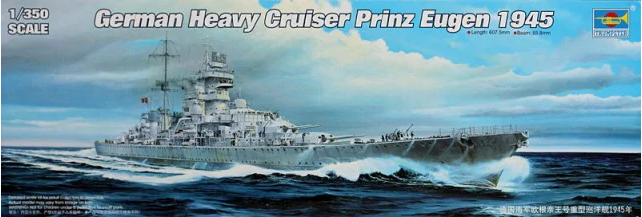 05313 - 1/350 German Heavy Cruiser Prinz Eugen 1945