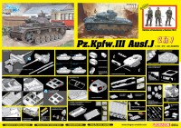 6954 1/35 Pz.Kpfw. III Ausf.J Initial/Early Production 2in1
