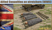 35GM0049  1/35 Allied Casualties on Stretchers (WWII)