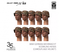 FG35016 1/35 фашистские морды в камуфляжной каске 
