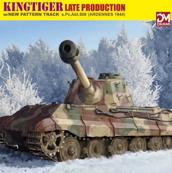 6900 1/35 Kingtiger s.Pz.Abt.506 Ardennes 1944