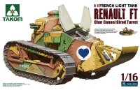 TAKOM 1001 1/16 французский легкий танк FT17