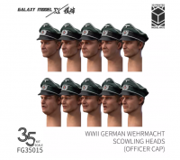 FG35015 1/35 фашистские морды в фуражке вермахт