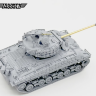 P72014 1/72 Sherman M4A3E8 с доп. броней из мешков с песком и траками  T66