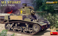 MiniArt 35429 1/35 M3 Stuart Light Tank полный интерьер 
