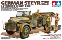 35305 1/35 Steyr Type 1500A/01 & Afrika Corps Infantry at Rest