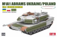 RM-5106 1/35 M1A1 Abrams Ukraine/Poland 2in1 Limited Edition