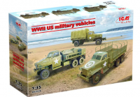 ICM DS3528 1/35  Набор  американского армейского грузовика Studebaker и Chevrolet 
