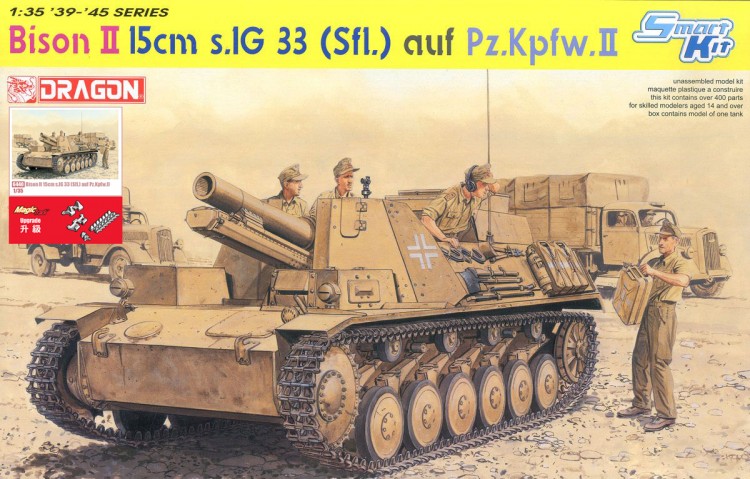 6440 1/35 Bison Ii 15cm s.IG 33 (Sfl.) auf Pz.Kpfw.II