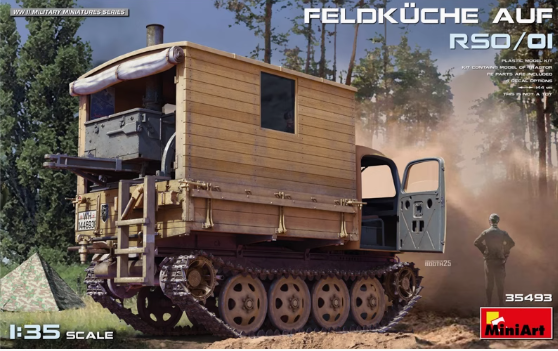 MiniArt 35493 1/35 RSO/01 гусеничный трактор полевая кухня 