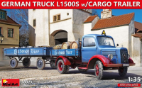 Miniart 38023 1/35 немецкий грузовой автомобиль L1500S и прицеп